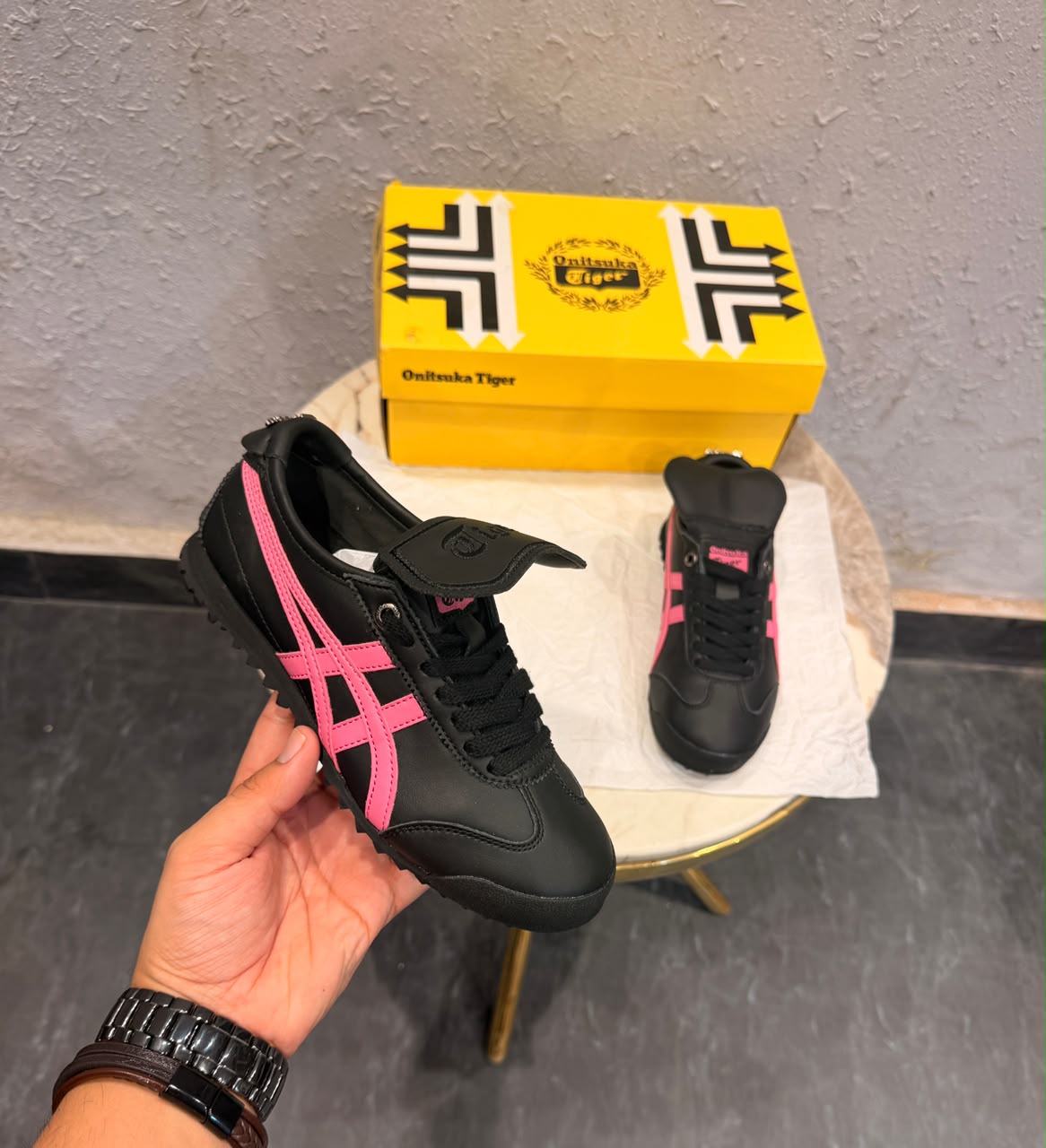 Onitsuka Tiger Mexico Golf Black — Women