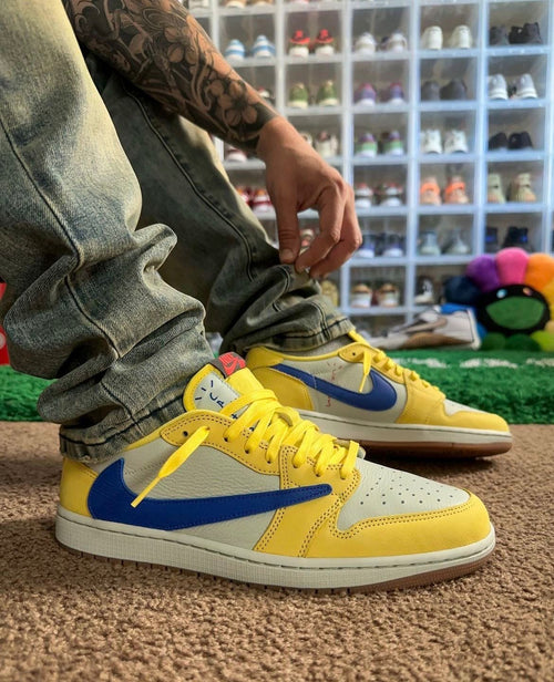 Air Jordan 1 Retro Low Canary