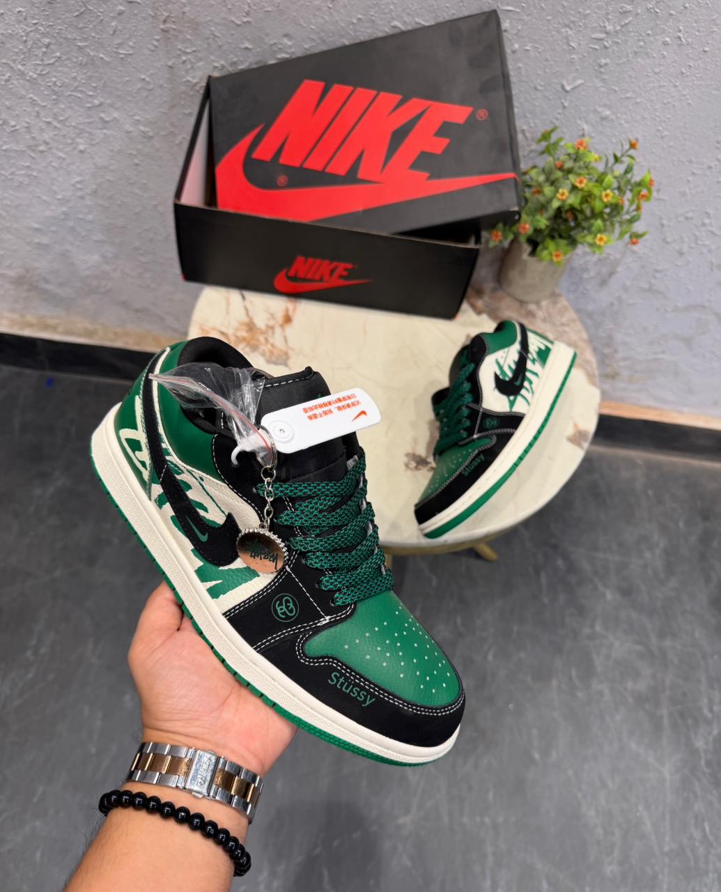 Air Jordan 1 x Stüssy Green 2026
