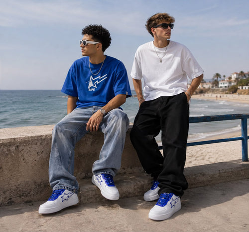 A Bathing Ape BAPE STA OS White Blue