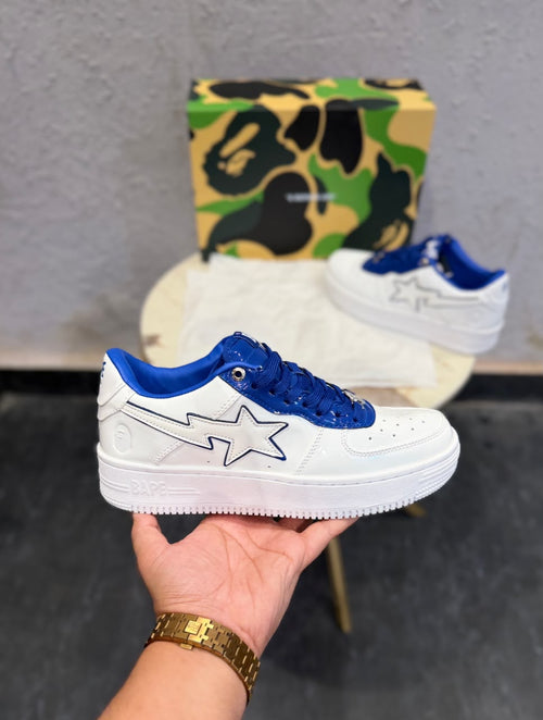 A Bathing Ape BAPE STA OS White Blue
