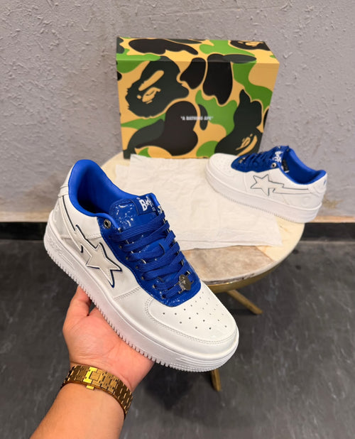 A Bathing Ape BAPE STA OS White Blue